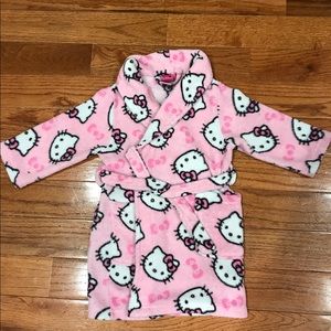 Hello kitty toddler robe